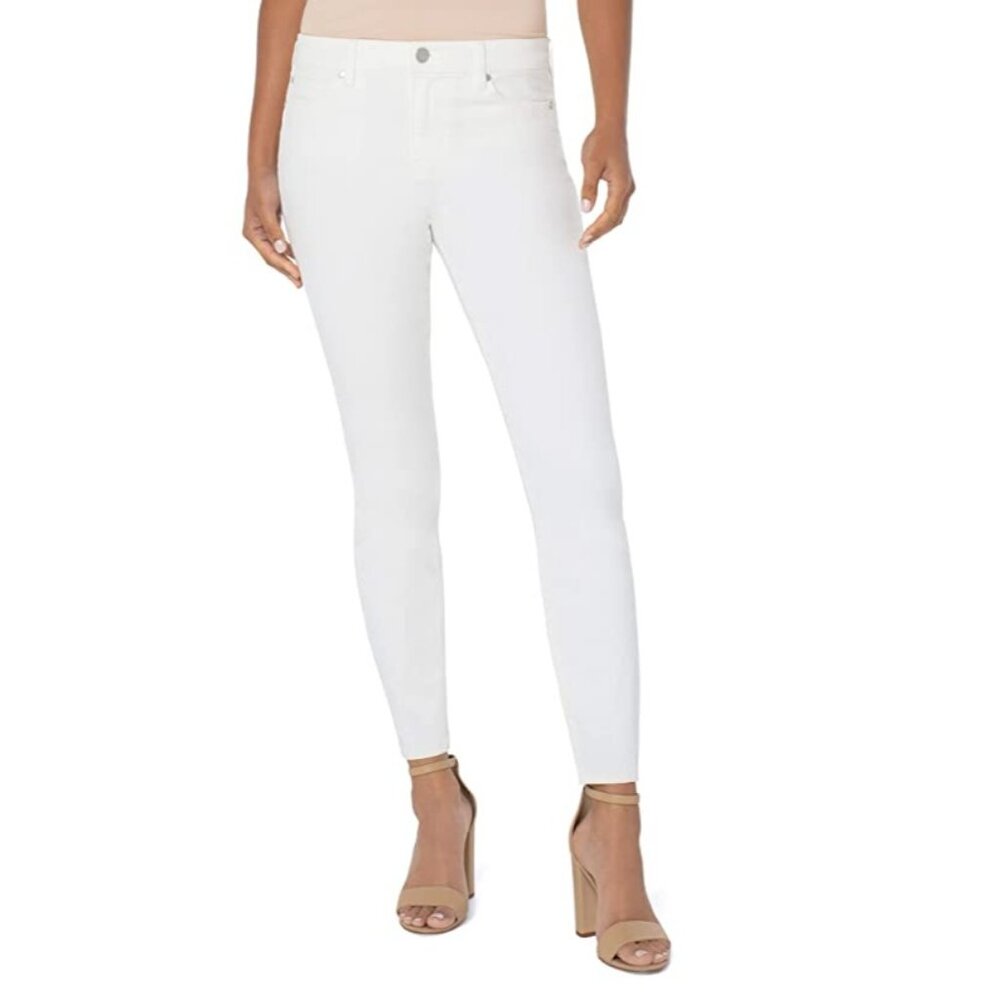 Liverpool Los Angeles Piper Hugger Ankle Denim Jeans Porcelain‎ Womens 10/30 NWT